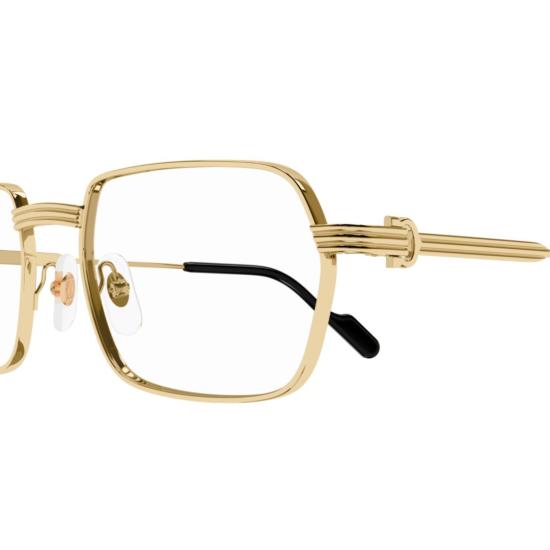  까르띠에 선글라스 CT0483O 001 GOLD GOLD TRANSPARENT - CARTIER