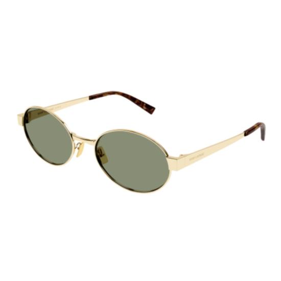  생로랑 선글라스 SL 692 003 GOLD GOLD GREEN - SAINT LAURENT