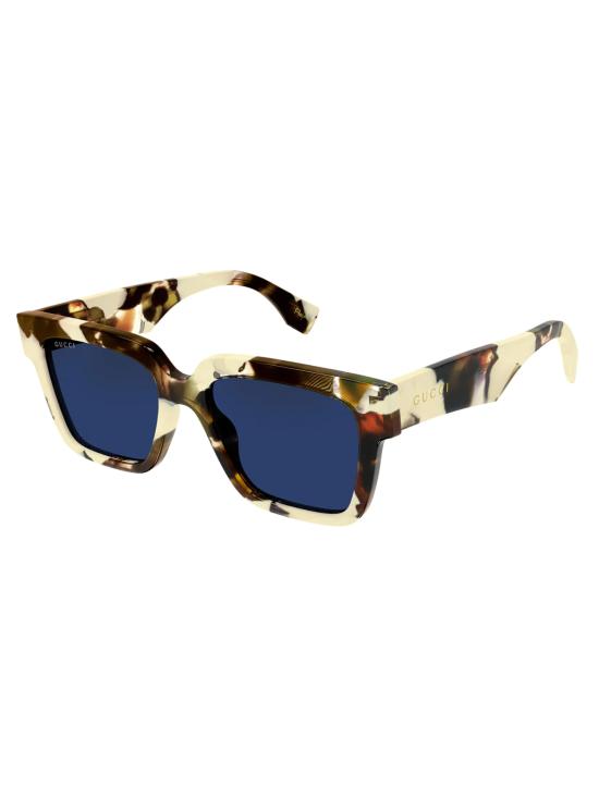  구찌 선글라스 GG1626S 001 HAVANA HAVANA BLUE - GUCCI