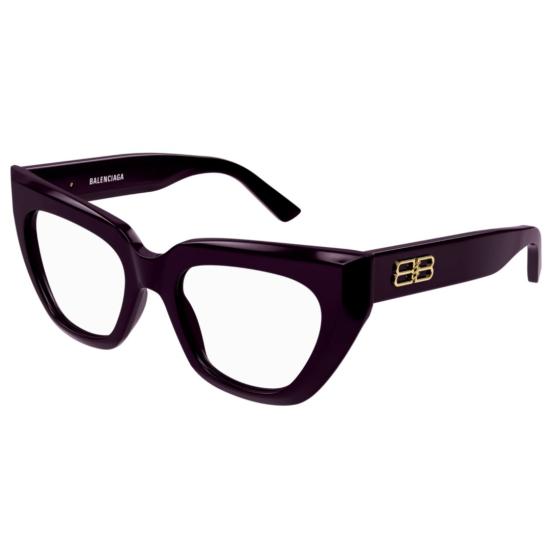  발렌시아가 선글라스 BB0238O 006 VIOLET VIOLET TRANSPA - BALENCIAGA