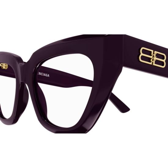  발렌시아가 선글라스 BB0238O 006 VIOLET VIOLET TRANSPA - BALENCIAGA