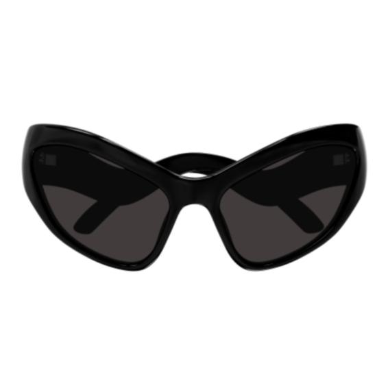  발렌시아가 선글라스 BB0319S 001 BLACK BLACK GREY - BALENCIAGA