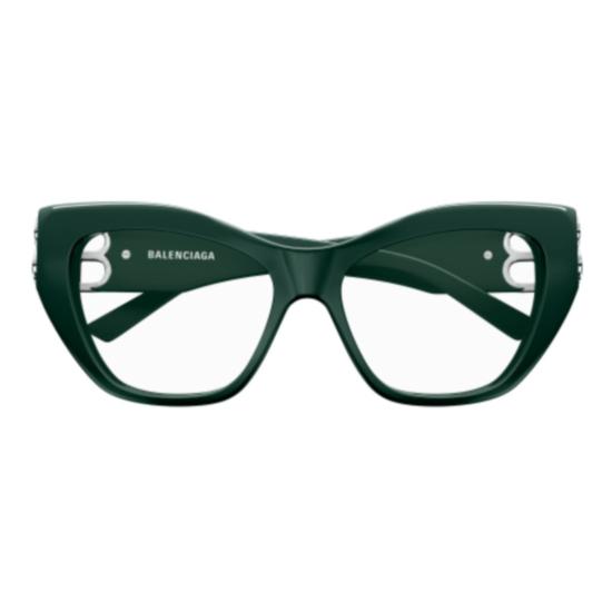  발렌시아가 선글라스 BB0312O 004 GREEN GREEN TRANSPARE - BALENCIAGA
