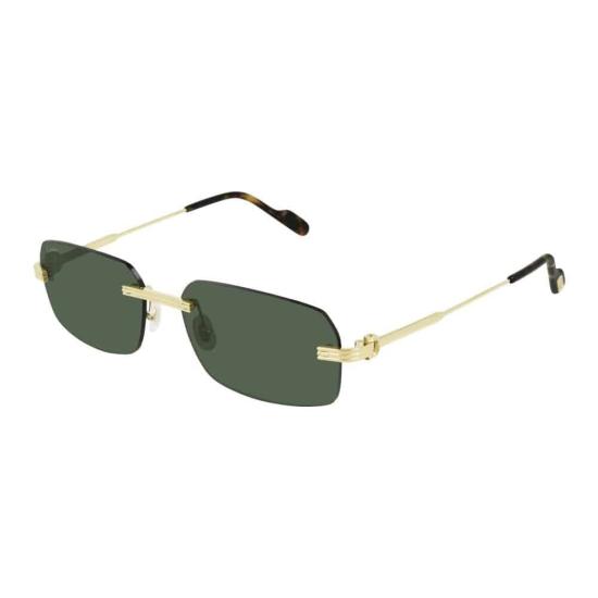  까르띠에 선글라스 CT0271S 002 GOLD GOLD GREEN