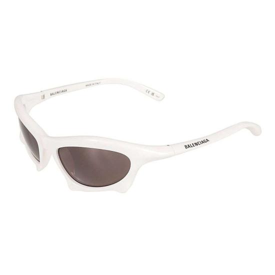  발렌시아가 선글라스 BB0229S 004 WHITE WHITE GREY - BALENCIAGA