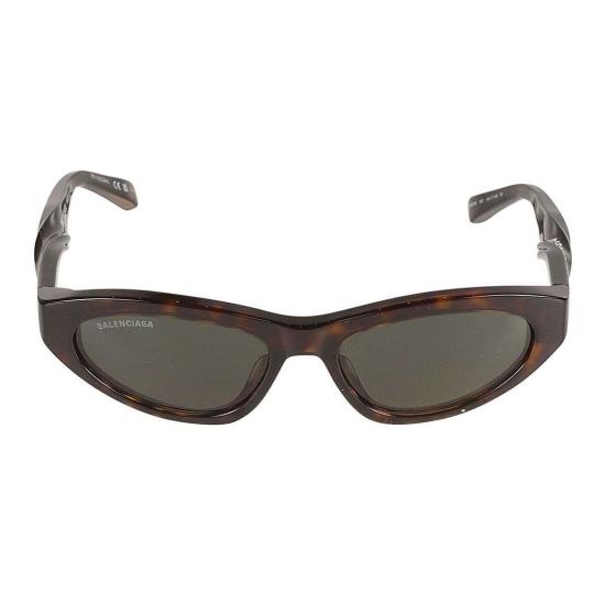  발렌시아가 선글라스 BB0207S 002 HAVANA HAVANA GREEN - BALENCIAGA