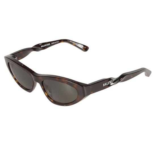  발렌시아가 선글라스 BB0207S 002 HAVANA HAVANA GREEN - BALENCIAGA