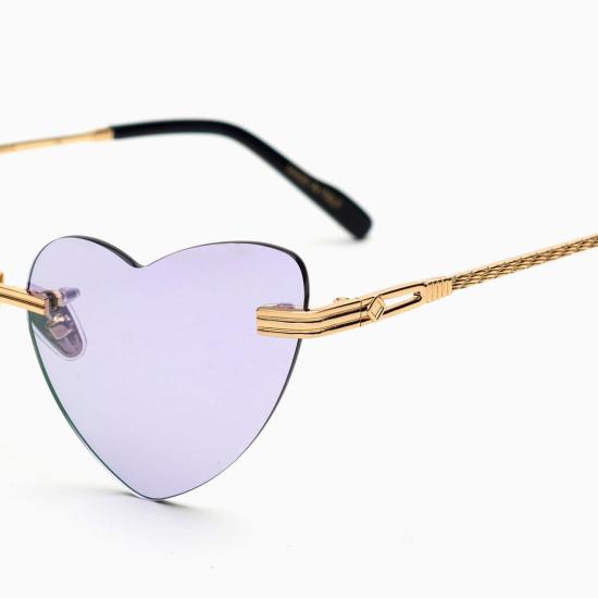  버스트 아웃 선글라스 KAYT CUORE ORO VIOLA ORO