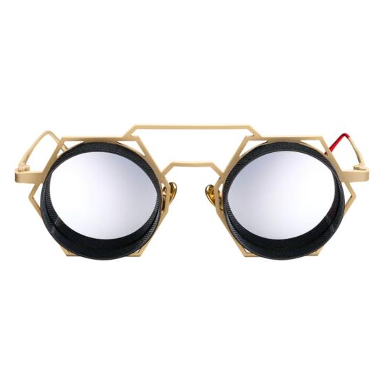  바이센 선글라스 NK 1 GOLD MATTE BLACK MATTE - VYSEN