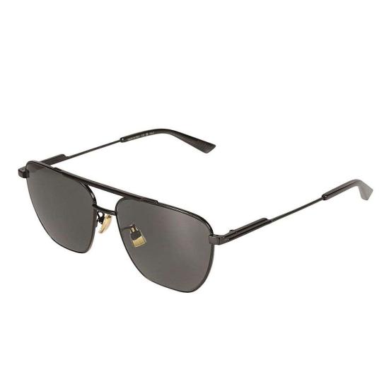  보테가베네타 선글라스 BV1236S 001 BLACK BLACK GREY - BOTTEGA VENETA