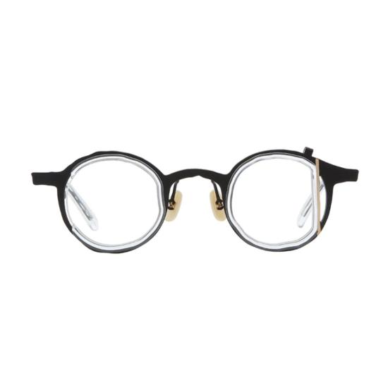  마사히로 마루야마 선글라스 MM 0077 N 1 CLEAR BLACK - MASAHIRO MARUYAMA