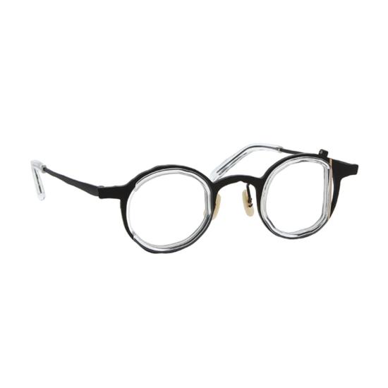  마사히로 마루야마 선글라스 MM 0077 N 1 CLEAR BLACK - MASAHIRO MARUYAMA