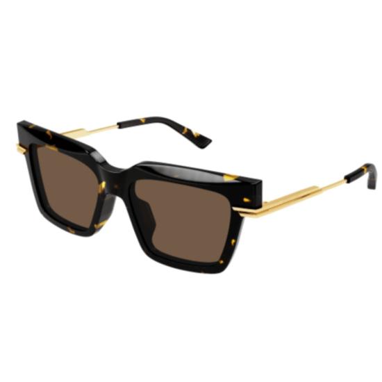  보테가베네타 선글라스 BV1242S 002 HAVANA GOLD BROWN - BOTTEGA VENETA