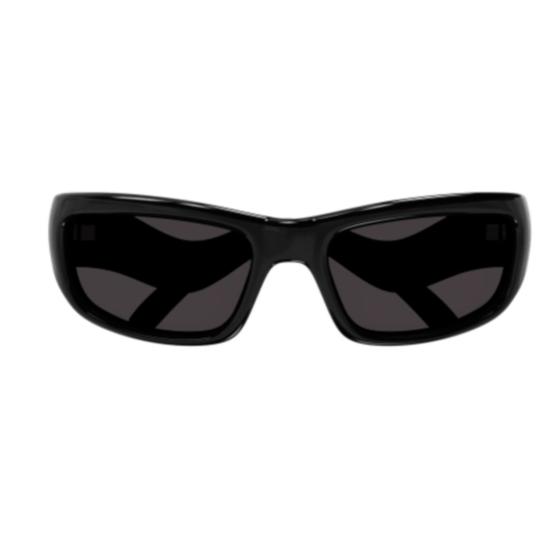  발렌시아가 선글라스 BB0320S 001 BLACK BLACK GREY - BALENCIAGA
