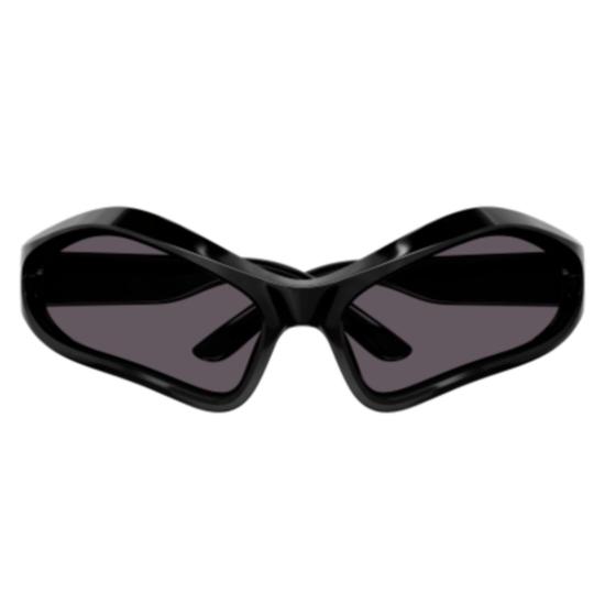 발렌시아가 선글라스 BB0314S 001 BLACK BLACK GREY - BALENCIAGA