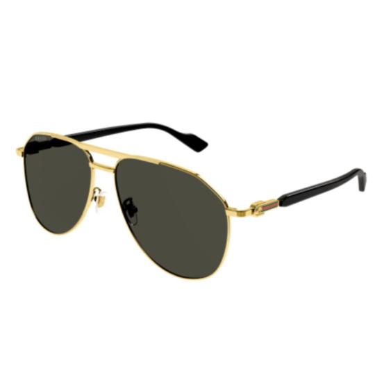  구찌 선글라스 GG1220S 001 GOLD GOLD GREY - GUCCI