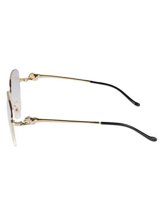  까르띠에 선글라스 CT0371O 001 GOLD GOLD TRANSPARENT