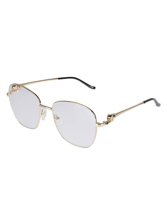  까르띠에 선글라스 CT0371O 001 GOLD GOLD TRANSPARENT - CARTIER
