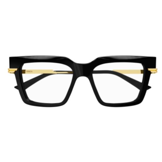  보테가베네타 선글라스 BV1243O 001 BLACK GOLD TRANSPAREN - BOTTEGA VENETA
