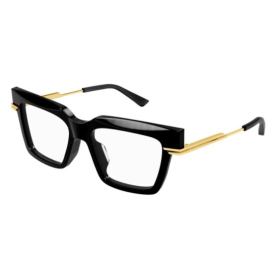  보테가베네타 선글라스 BV1243O 001 BLACK GOLD TRANSPAREN