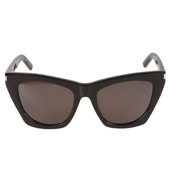  생로랑 선글라스 SL 214 KATE 001 BLACK BLACK GREY - SAINT LAURENT