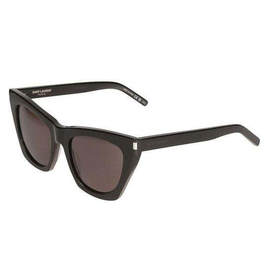  생로랑 선글라스 SL 214 KATE 001 BLACK BLACK GREY