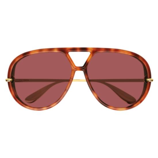  보테가베네타 선글라스 BV1274S 003 HAVANA GOLD BROWN - BOTTEGA VENETA