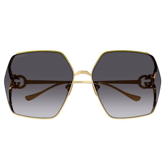  구찌 선글라스 GG1322SA 001 GOLD GOLD GREY