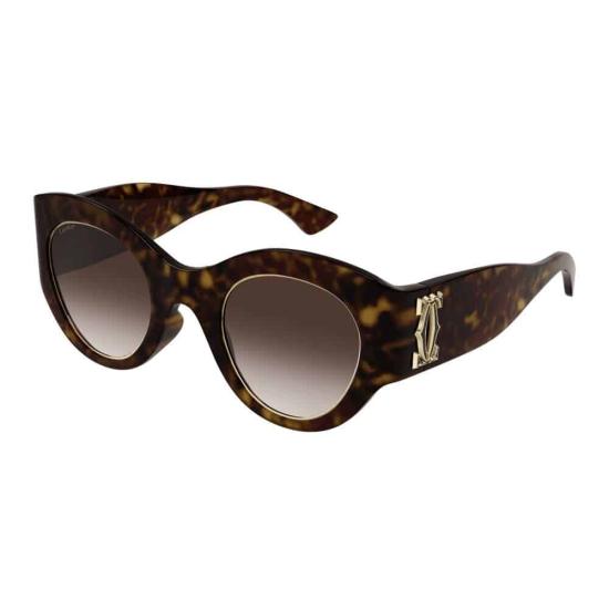  까르띠에 선글라스 CT0305S 002 HAVANA HAVANA BROWN