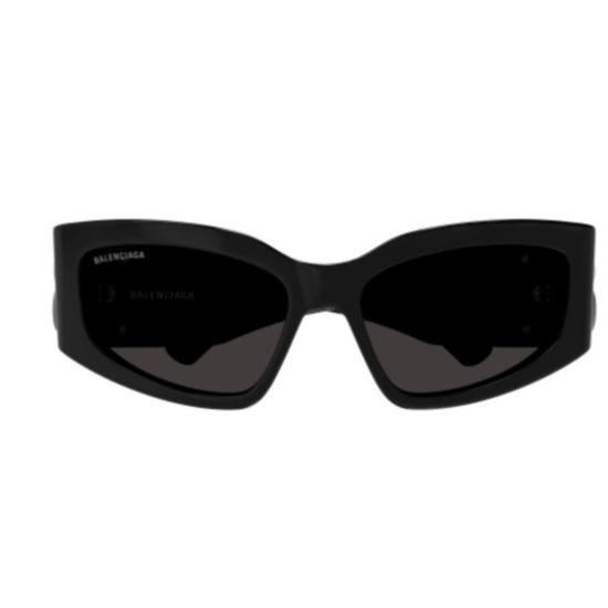  발렌시아가 선글라스 BB0321S 001 BLACK BLACK GREY - BALENCIAGA
