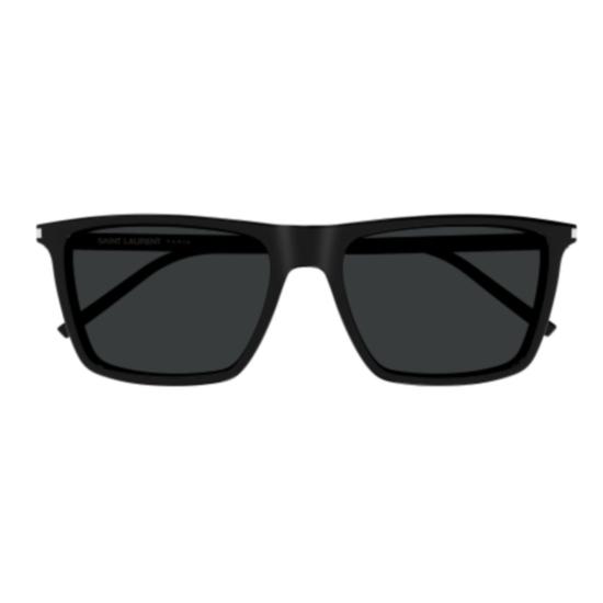  생로랑 선글라스 SL 668 001 BLACK BLACK BLACK
