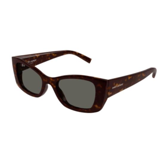  생로랑 선글라스 SL 593 002 HAVANA HAVANA GREY