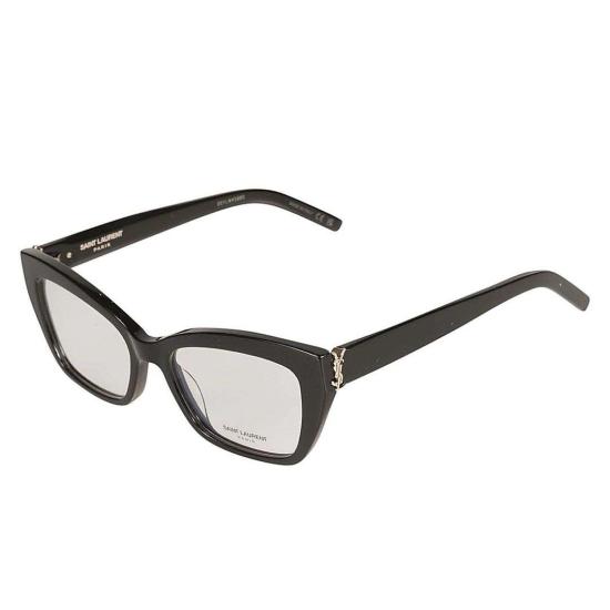  생로랑 선글라스 SL M117 001 BLACK BLACK TRANSPARE