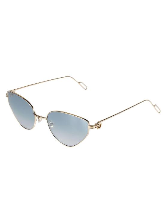  까르띠에 선글라스 CT0155S 005 GOLD GOLD GREEN - CARTIER