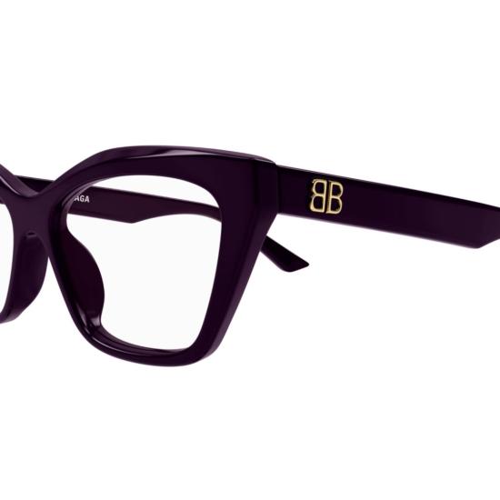  발렌시아가 선글라스 BB0342O 003 VIOLET VIOLET TRANSPA - BALENCIAGA
