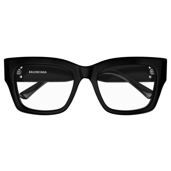  발렌시아가 선글라스 BB0325O 006 BLACK BLACK TRANSPARE - BALENCIAGA