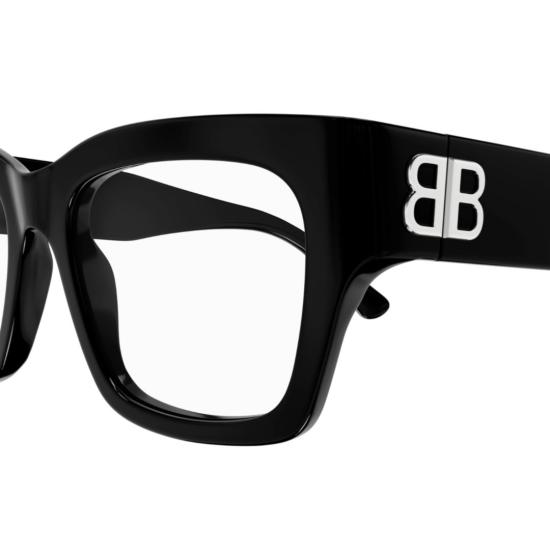  발렌시아가 선글라스 BB0325O 006 BLACK BLACK TRANSPARE - BALENCIAGA