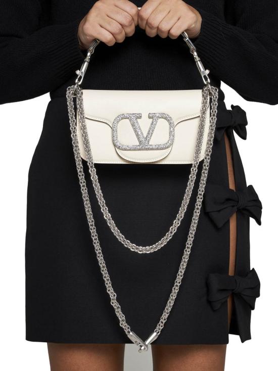  발렌티노 가라바니 숄더백 5W2B0K53KNT 7NX LIGHT IVORY L ANT PALLADIUM CR - VALENTINO GARAVANI