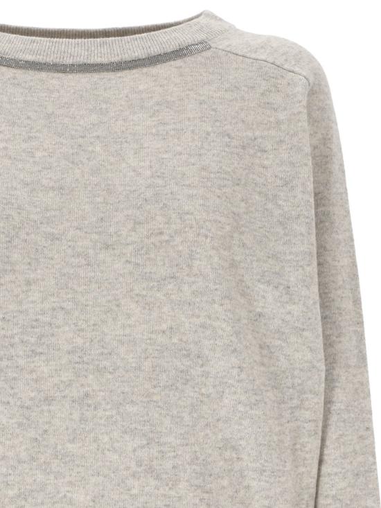  브루넬로 쿠치넬리 스웨터 M12167908PC8920 Beige - BRUNELLO CUCINELLI
