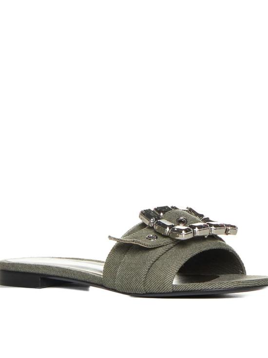  로베르토 페스타 샌들 FADEJEANSKAKI KAKI TONO TINTA - ROBERTO FESTA