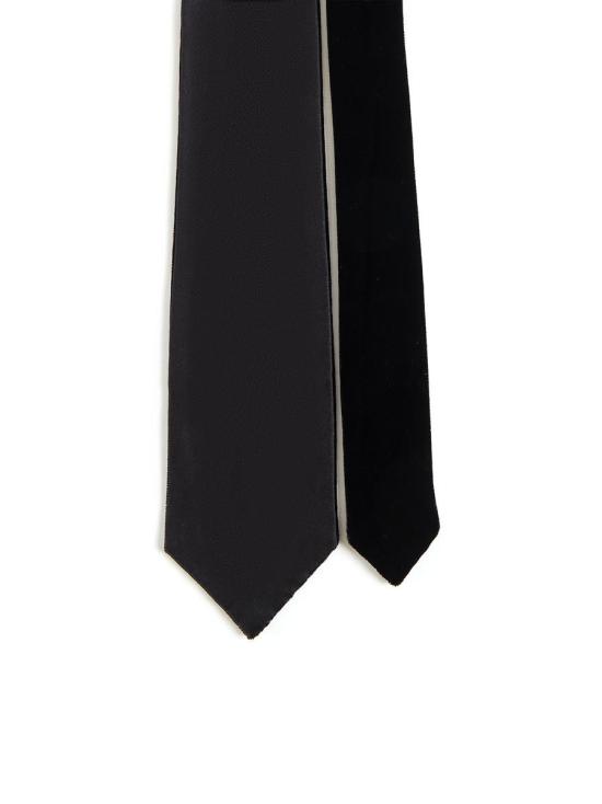  조르지오 아르마니 넥타이 3600881A99700020 Black - GIORGIO ARMANI