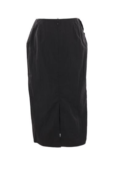 24FW 세실리아 반센 미디 스커트 RTW17011BLACK Black - CECILIE BAHNSEN