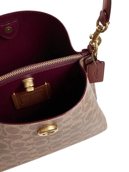  코치 숄더백 C3890 B4NQ4 B4 TAN RUST - COACH