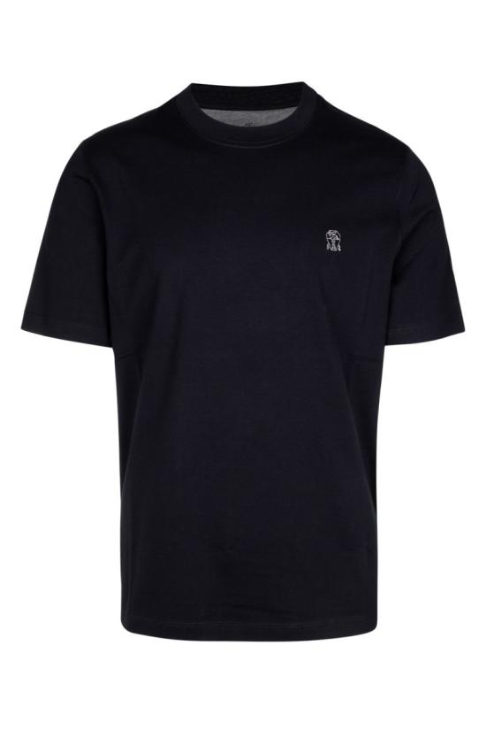  브루넬로 쿠치넬리 반팔 티셔츠 M0B138440CGB88 Black