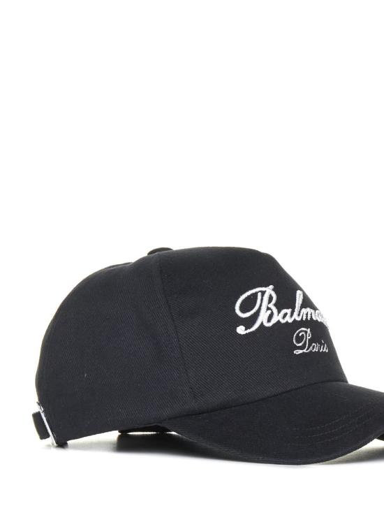  발망 모자 CH1XA231CD29 EDK NOIR IVOIRE - BALMAIN