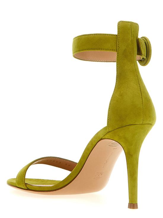  지안비토로시 샌들 G6095385RICCAMPISTACCHIO GREEN - GIANVITO ROSSI