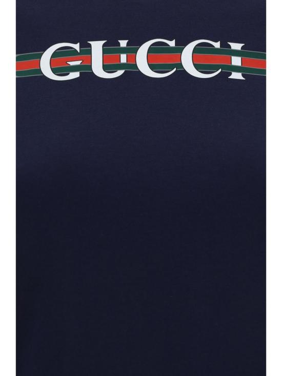 24FW 구찌 반팔 티셔츠 787299XJGNW4735 BLUE - GUCCI