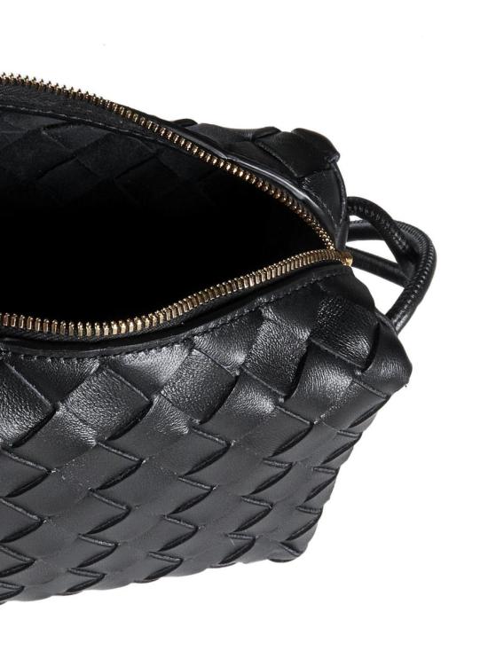  보테가베네타 크로스백 680254V1G118425 BLACK GOLD - BOTTEGA VENETA
