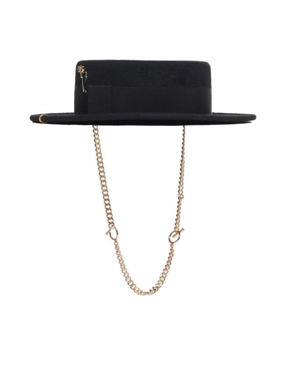 24FW 루슬란바진스키 모자 CNT033FPRSCHA BLACK Black - RUSLAN BAGINSKIY