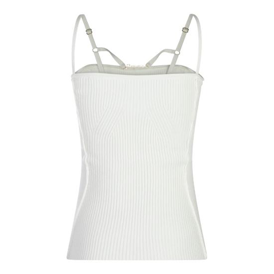 24FW 자크뮈스 민소매 티셔츠 241KN3542355110 Beige - JACQUEMUS